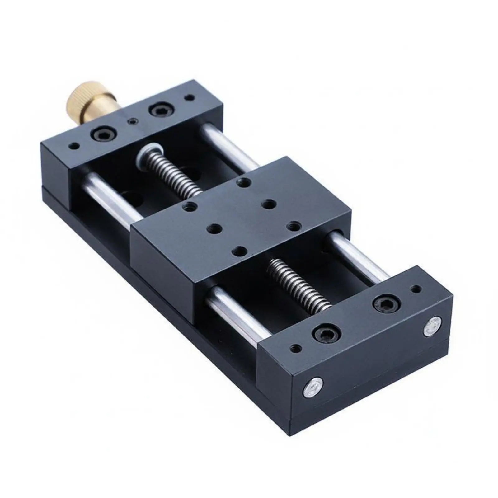 Manual Slide Stage Smooth Linear Motion Scale Ruler for Workshops