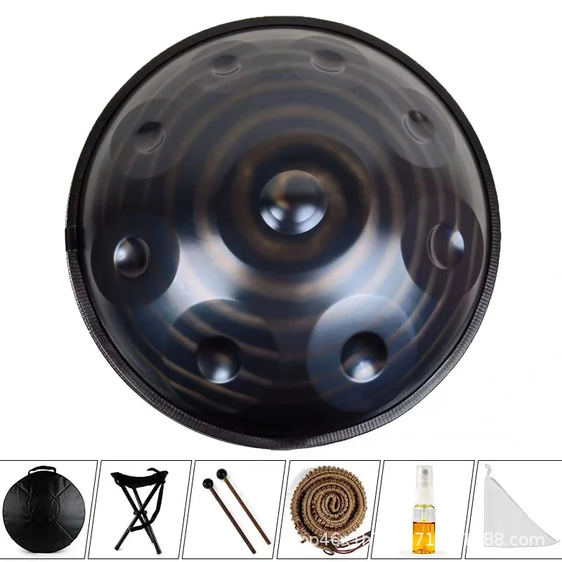 

2025 9note 10note 12note 14note Handpan 432hz 22" Drum Instrument with Bag Quartz Product By 9note