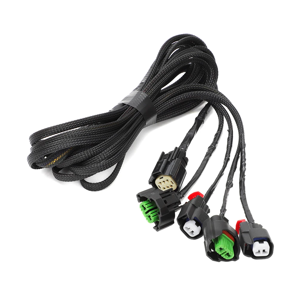 Barra de luz LED para coche, accesorio de cable, faro delantero, antiniebla, arnés de cables, Plug & Play, 68259674AA, para Dodge Challenger 2015-2022