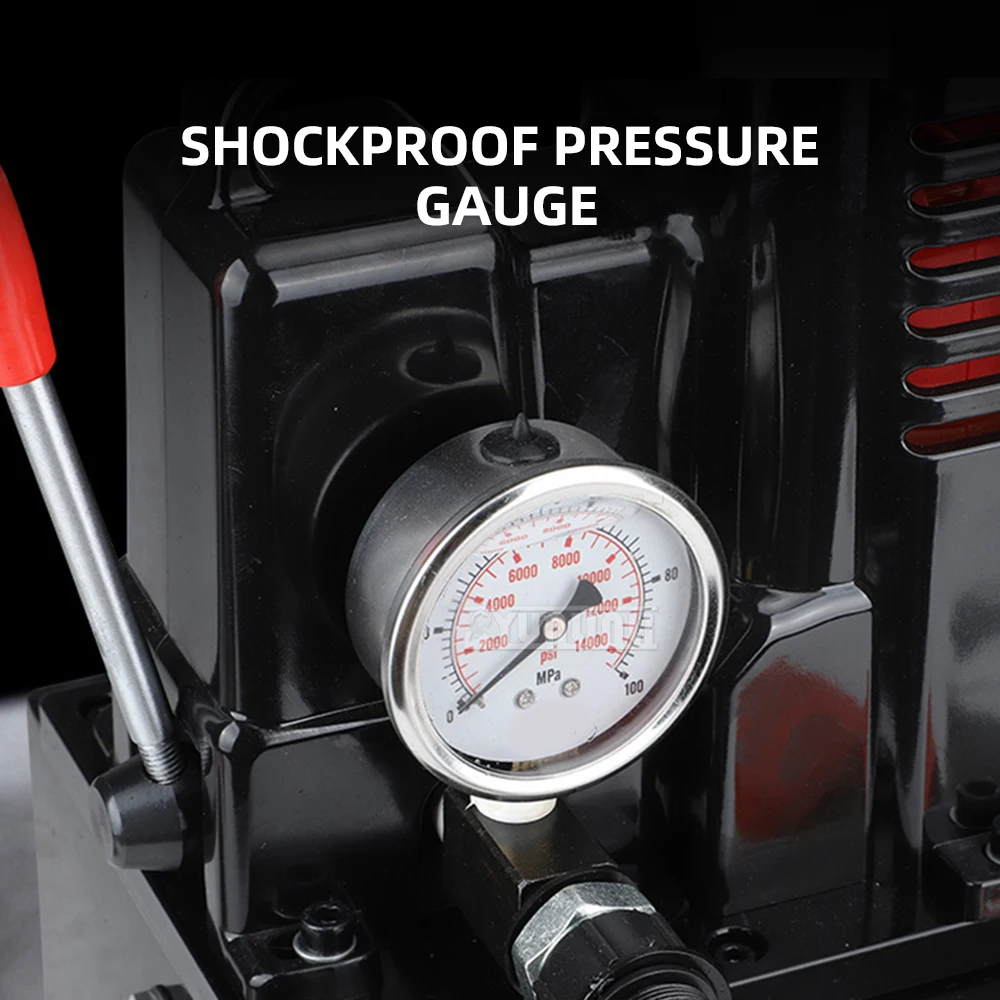 Portable Hydraulic Electric PumpElectric Hydraulic Pump  Ultra-Compact Hydraulic Pump Lithium-Ion High-Pressure Hydraulic Pump