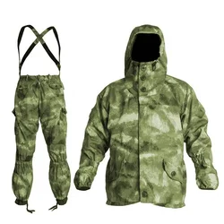 Gorka Clothes Set Gorka-3 Russian Mountain Tactical Suit Горка Camo Combat Uniform Men Outdoor Training Jacket Clothing