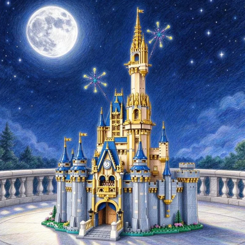 2026 4837pcs Creative Expert Dream House Model  Modular Building Blocks Brick Action Figures Educational For Birthday Gifts
