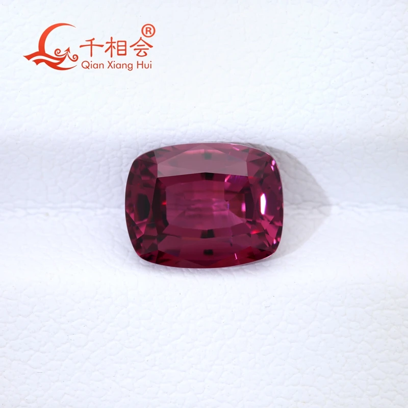 2.2ct -2.7ct  Natural Garnet  Purplish Pink color Loose Gemstone  Certified by GRC  for jewelry making