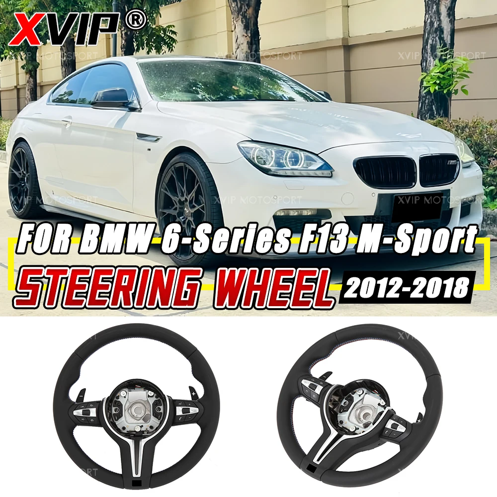 

Кожаные рулевые колеса XVIP 550D/M6 Nappa для BMW 6 серии F13 M-Sport 2012-2018 F10 F11 F07 GT F12 F13 F01 F02 F03 F04 M5 F90