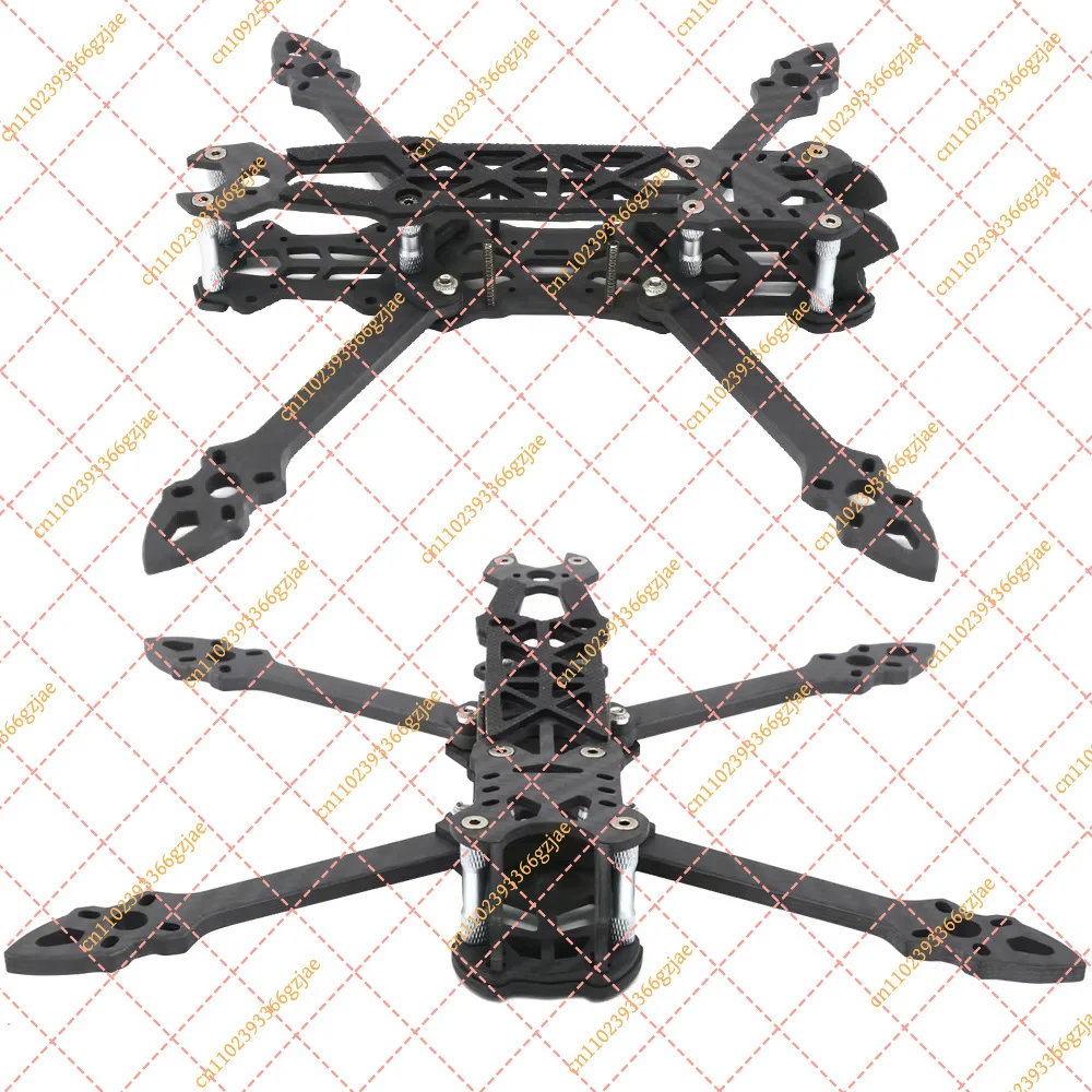 7-Inch 295mm Quadcopter Frame 3K Carbon Fiber 5mm Arm for FPV Freestyle Racing Drone