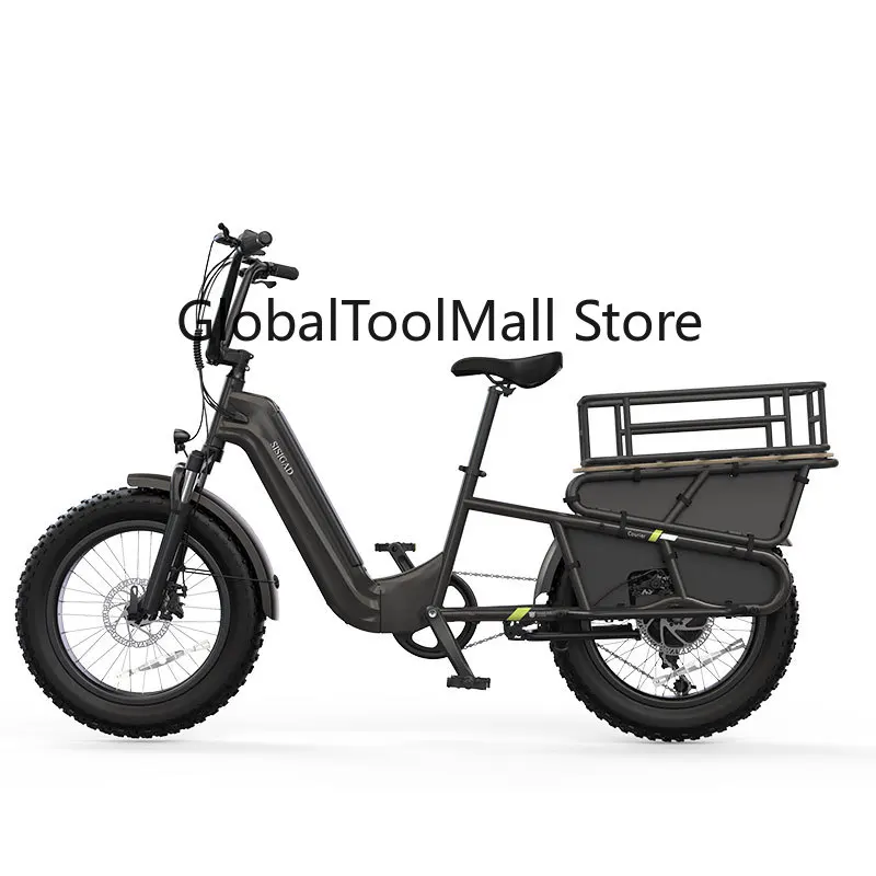 Classic Design 750W High-Power Electric Hybrid Bicycle Lithium Battery Brushless Motor Pedal-Assist Aluminum Frame Long Range