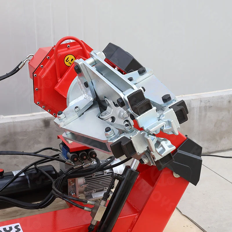 TLF Karjoys حار بيع التلقائي الثقيلة شاحنة الإطارات مبدل 220 فولت حجم كبير 14 "26" معدات إصلاح الإطارات لورشة العمل #4