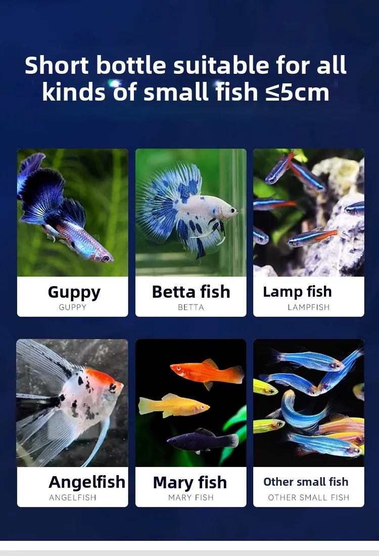 AMF Universal Small Fish Food - Slow-Sinking & Floating Micro Pellets for Zebrafish, Guppy, Angelfish, Tetra & All Nano Fish view 4