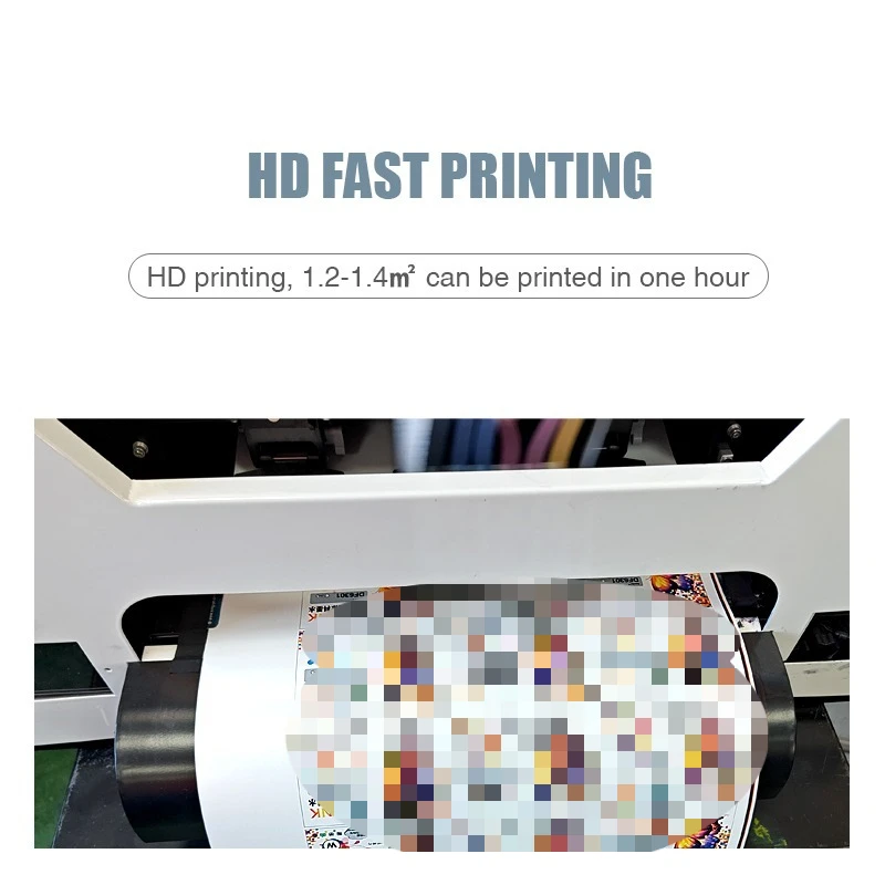 Picture 7: Roll to Roll  Photo Digital Printing Machine 4 Color Label Printer
