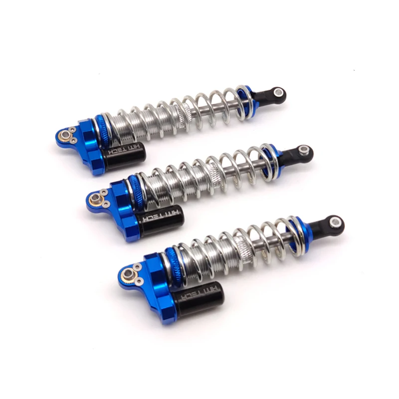 2PCS All Metal Negative Pressure Shock Absorber 90/100/110mm Installation Hole Spacing Bold Central Axis for RC Robot DIY Parts