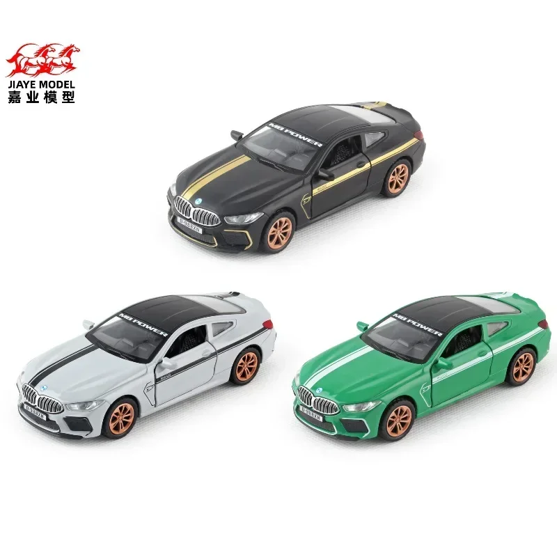 double horsse 1:36 Series Mercedes Benz Tesla Pickup Ferrari BMW M8 Alloy Model Children\'s Toy Gift