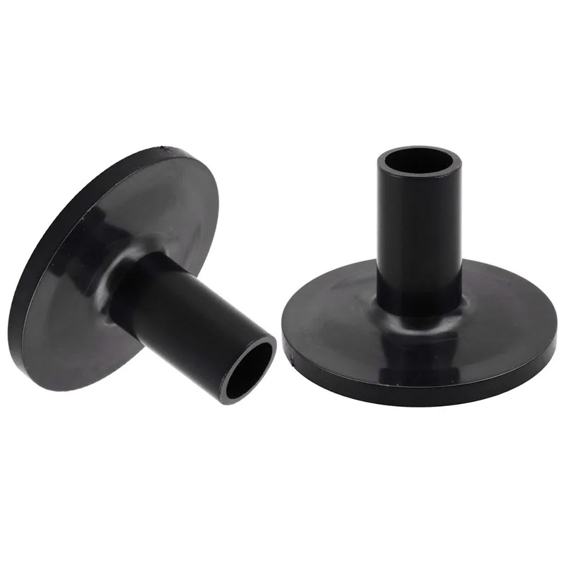 8Pcs Cymbal Sleeves 8PCS 38x26mm Black Drum Cymbal Sleeves Replacement for Shelf Drum Kit