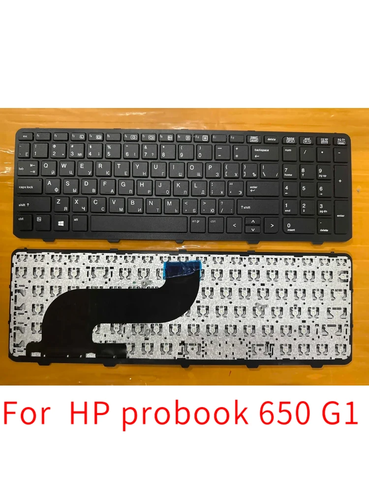 

Новая клавиатура для ноутбука Ru для HP probook 650 G1 с рамкой для ноутбука