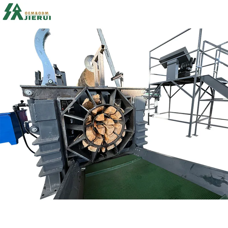 50T Lumber Processing Equipment Timber Cutting Machine Price Hydraulic Log Splitter  CE Approved Splitter Firewood Cutter