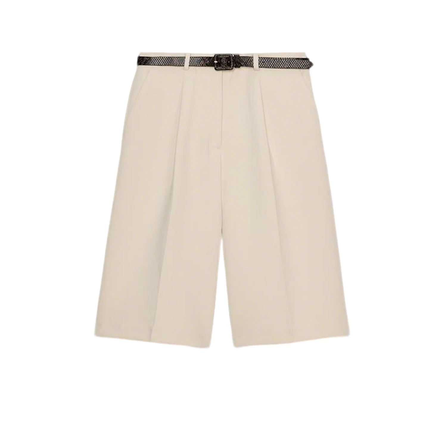 شتاء جديد المرأة عارضة مطوي تصميم سستة عالية الخصر مربوط السراويل الطويلة ort عالية الخصر سستة ألياف البوليستر السيدات #5