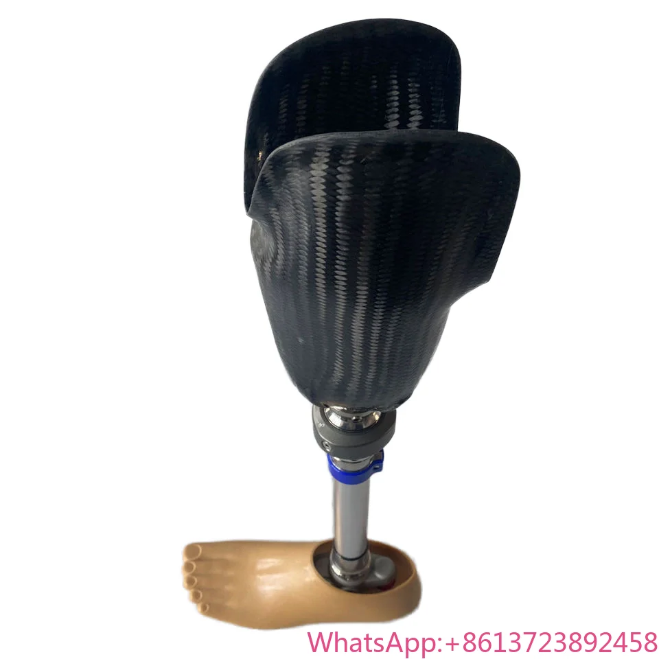 

Customizable Carbon Fiber Socket for Prosthetic Leg Lower Limb Amputation Implants & Interventional Materials Artificial Leg