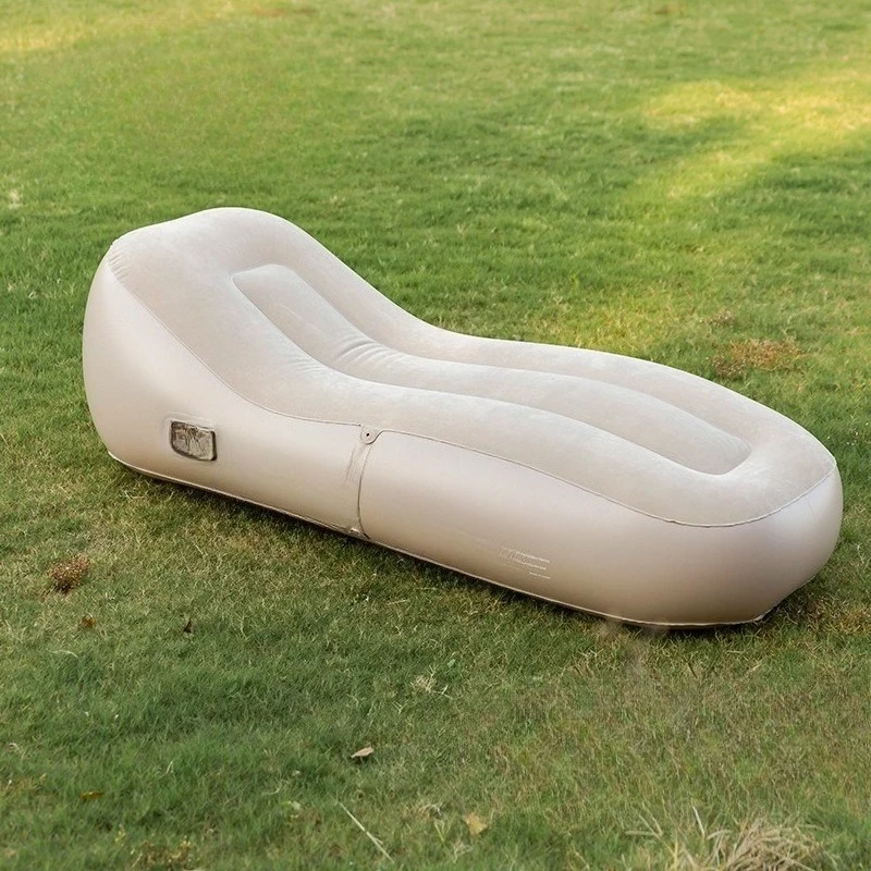 Automatic inflatable sofa outdoor lunch break recliner charging portable ultra-light air cushion bed