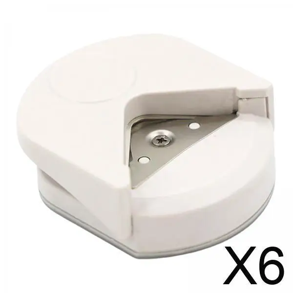 6x Compact Paper Corner Rounder R4mm for Card And Photo Cutting