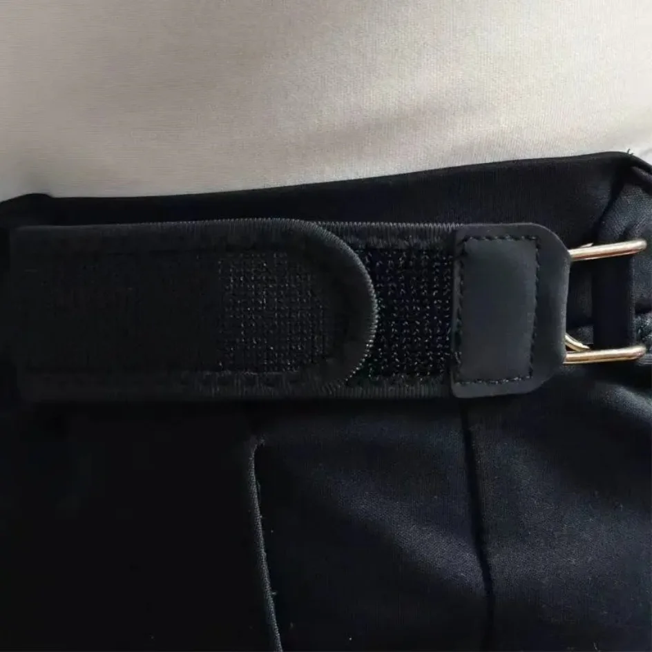 Schnallenloser elastischer Gürtel mit verstellbarem Metallhaken für Männer und Frauen, Unisex, schnallenfreier, unsichtbarer Taillengürtelverschluss, für Arbeiten im Freien, EDC – Detail 8