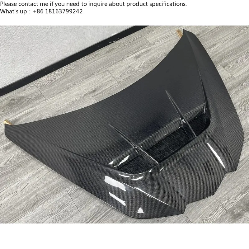 

Car body kit for corvette c8 carbon fiber zr1 model hood, engine hood, high quality engine cover