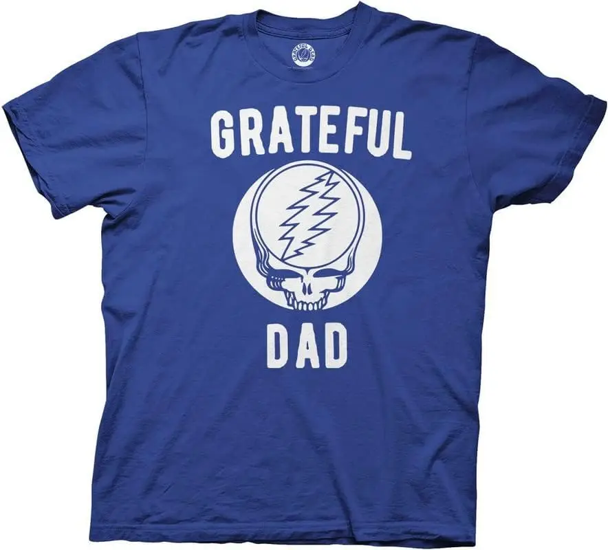 PEACE Men's Short Sleeve T-Shirt Dad Steal Your Face Father's Day Stealie Officially Licensed