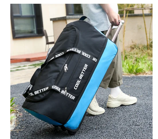 Maleta de gran capacidad para hombre, Maleta de viaje con ruedas, de 32"