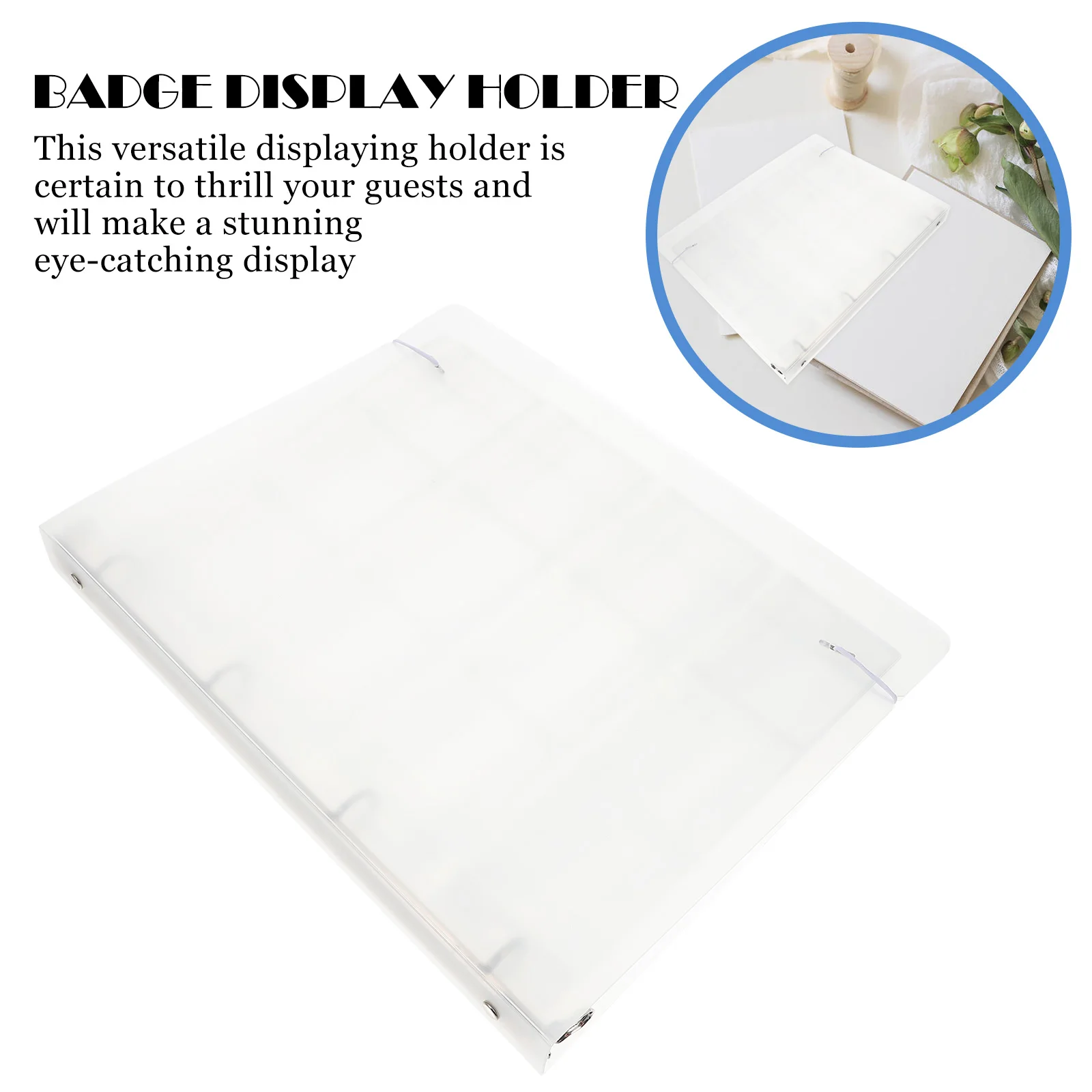 

Medal Display Pocket Badge Storage Holder Book For Coins Tokens Challenge Military Collectibles Display Case