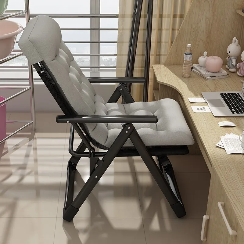 

Folding recliner student dormitory computer chair office comfortable lunch break chair lazy afternoon nap