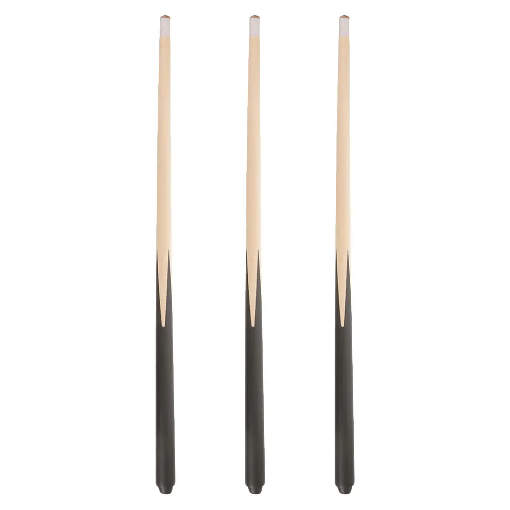 

3pcs Mini Pool Cue 48cm Hardwood Billiard Stick for Kids Construction Smooth Finish Portable Size Family Practice
