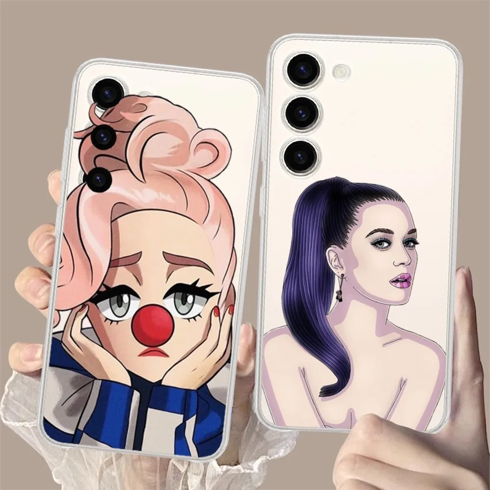 singer K-Katy Perrys Phone Case for Samsung Galaxy S8 8S G950F G950 A91 A80 A73 5G A72