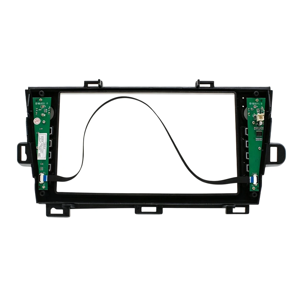 9 Inch Android Car Stereo Frame For Toyota Prius 2010 LHD Radio Installation Panel with Cable Harness