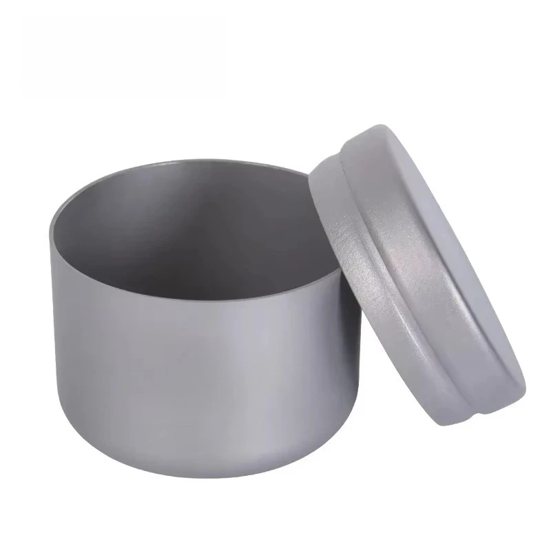 35ml Mini Titanium Tea Jar Storage Box for Coffee Candy Spice Tea Caddy Use Home Kitchen Travel Outdoor Camping Tin Pot
