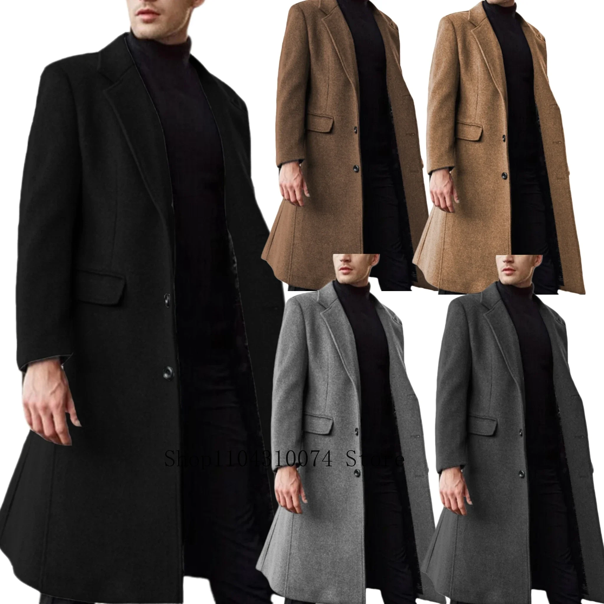 

Long Coat Men，Woolen Coat Jacket，Warm Jacket in Winter，Customize，Suitable for Everyday Life，Business Activities，leisure