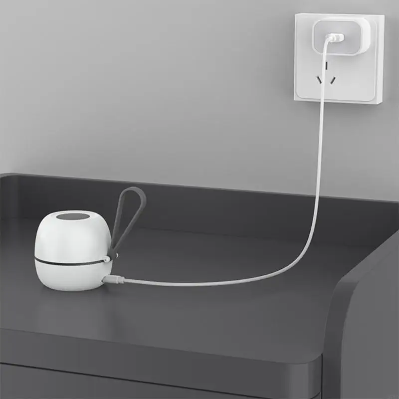 D7YD Conservazione portatile del ciuccio per bambini Tecnologia avanzata Pulizia efficace Uso conveniente Luce LED incorporata 2