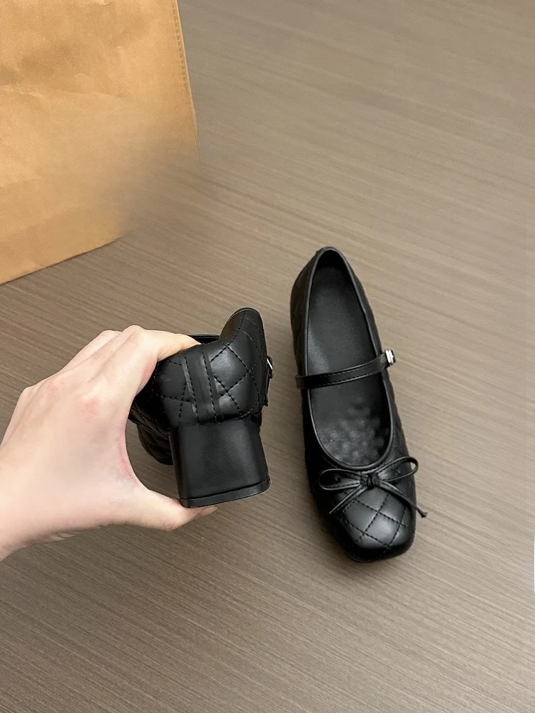 princ-sle-mary-jane-high-heels-women's-spring-2026-ballet-flair-internal-heightening-single-oes-knot-faion