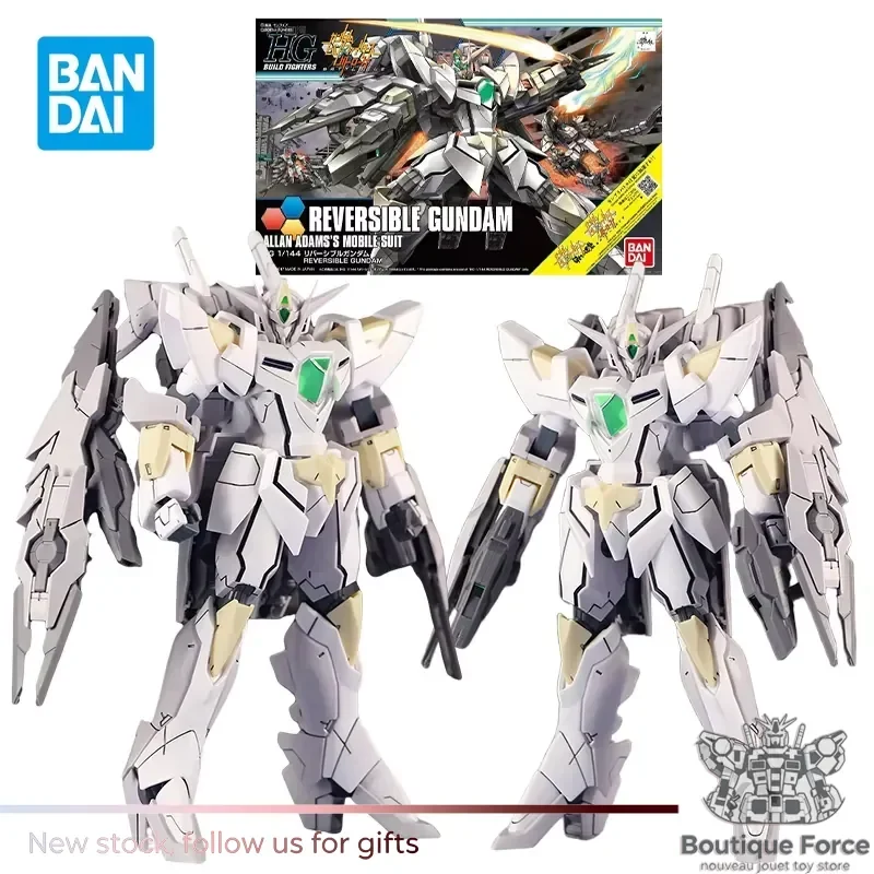 

Bandai Gundam Build Divers TRY Reversible Gundam Action Figure 1/144 HG HGBF Mobile Suit Anime Toy for Boys