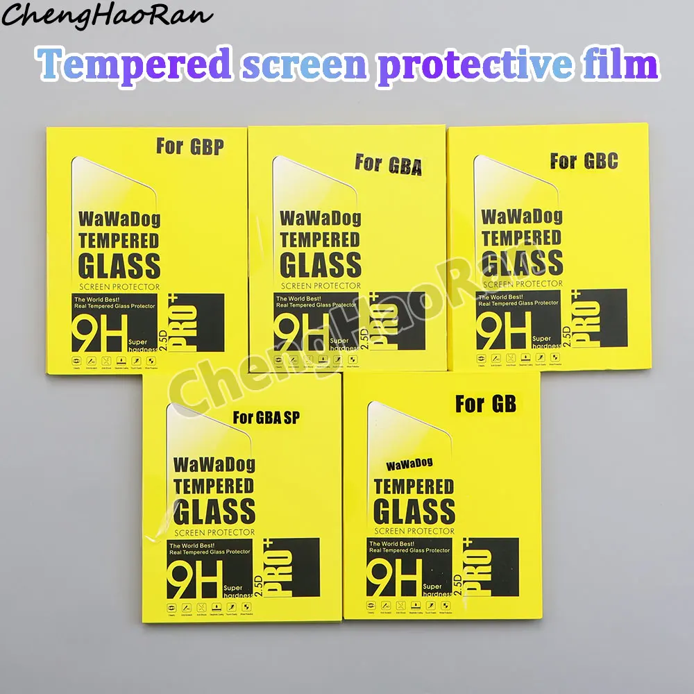 Protective film Anti Scratch Tempered Glass protector For Gameboy GB GBA GBC GBA SP Game Console Screen Protector