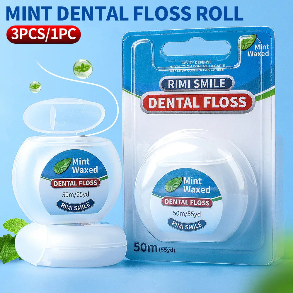 RIMI SMILE 3-Pack/Single Pack - Mint Flavored Ultra-Fine Den