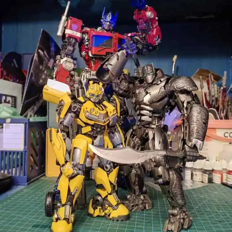 

In Stock Transformers YOLOPARK Rise of The Beasts 7.87 Inch Movie 7 Orangutan Captain Prime Optimus Bumblebee Action Figure Toy