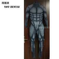 Customized Top Quality New Black Muscle Suit Fullbody Muscle Padding Costume Fake Muscle Costume Muscular Body Suit