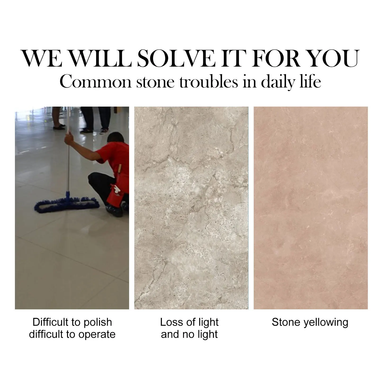 Oil Stain Cleaning Powder Heavy Oil Remover Agent Kitchen Range Hood Tile Stone Floor Oil Stain Dissolving Stone Cleaning Powder