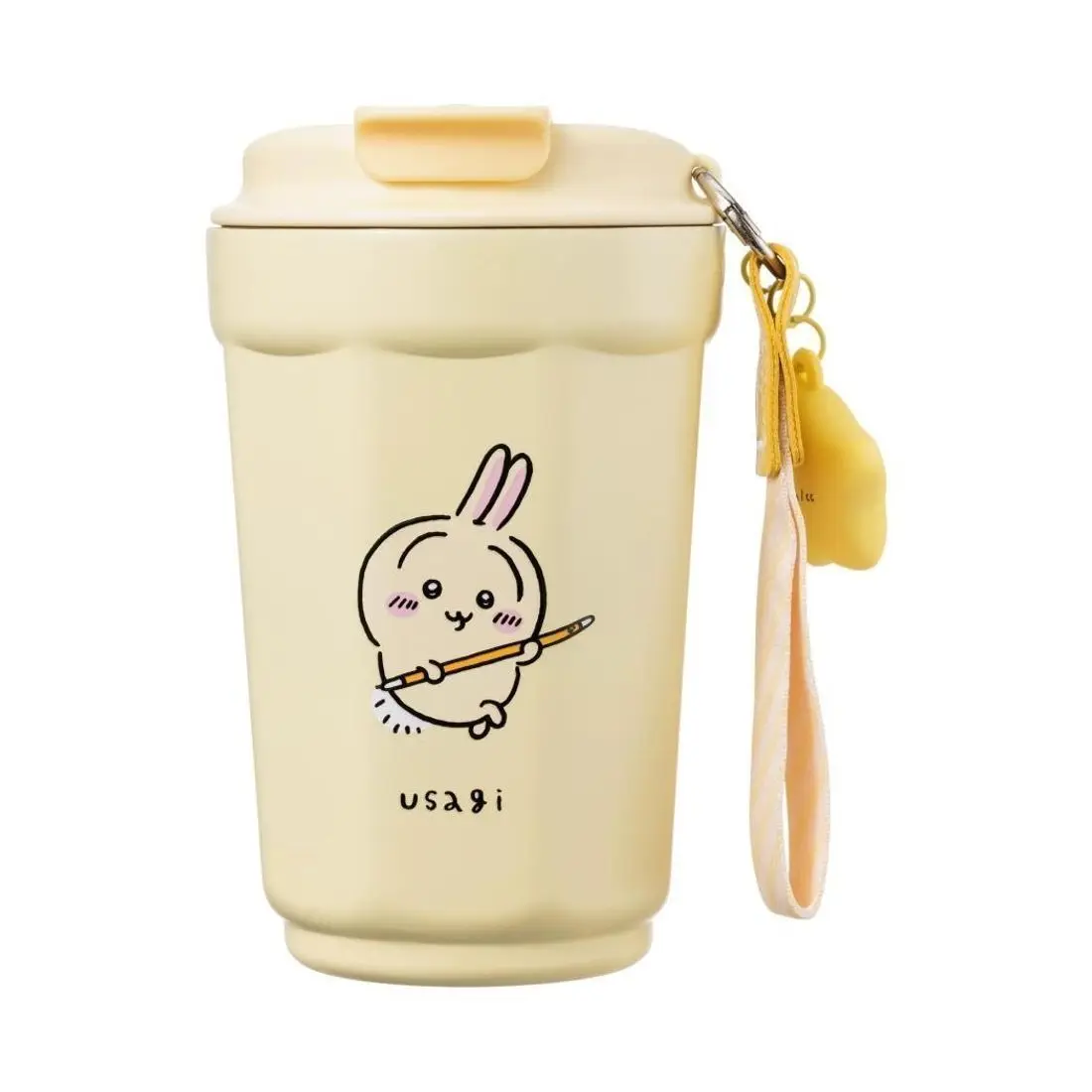 Chiikawa Hachiware Usagi Coffee Cup Cangkir Air Lucu 360mL, Hadiah Ulang Tahun