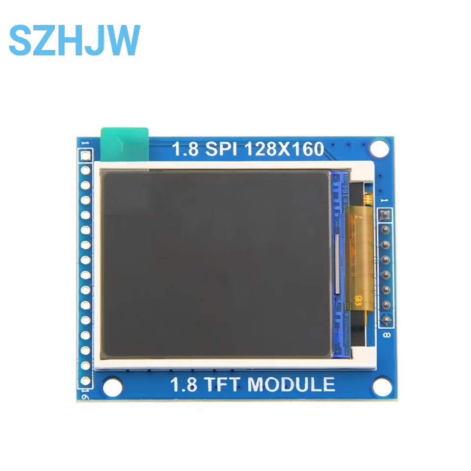 1,8 Zoll TFT LCD Display Modul SPI Schnittstelle 4-Draht IO nur mit PCB Backplane für Arduino MCU
