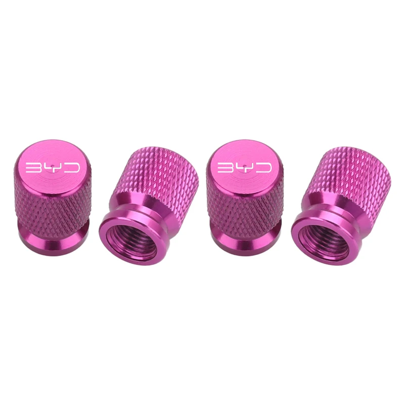 4 Stücke Auto Rad Reifen Ventilkappen Reifen Vorbau Abdeckung Airdust Wasserdicht für BYD Shark 6 Qin Plusdmi Atto 3 Han EV Dolphin Yuan Plus