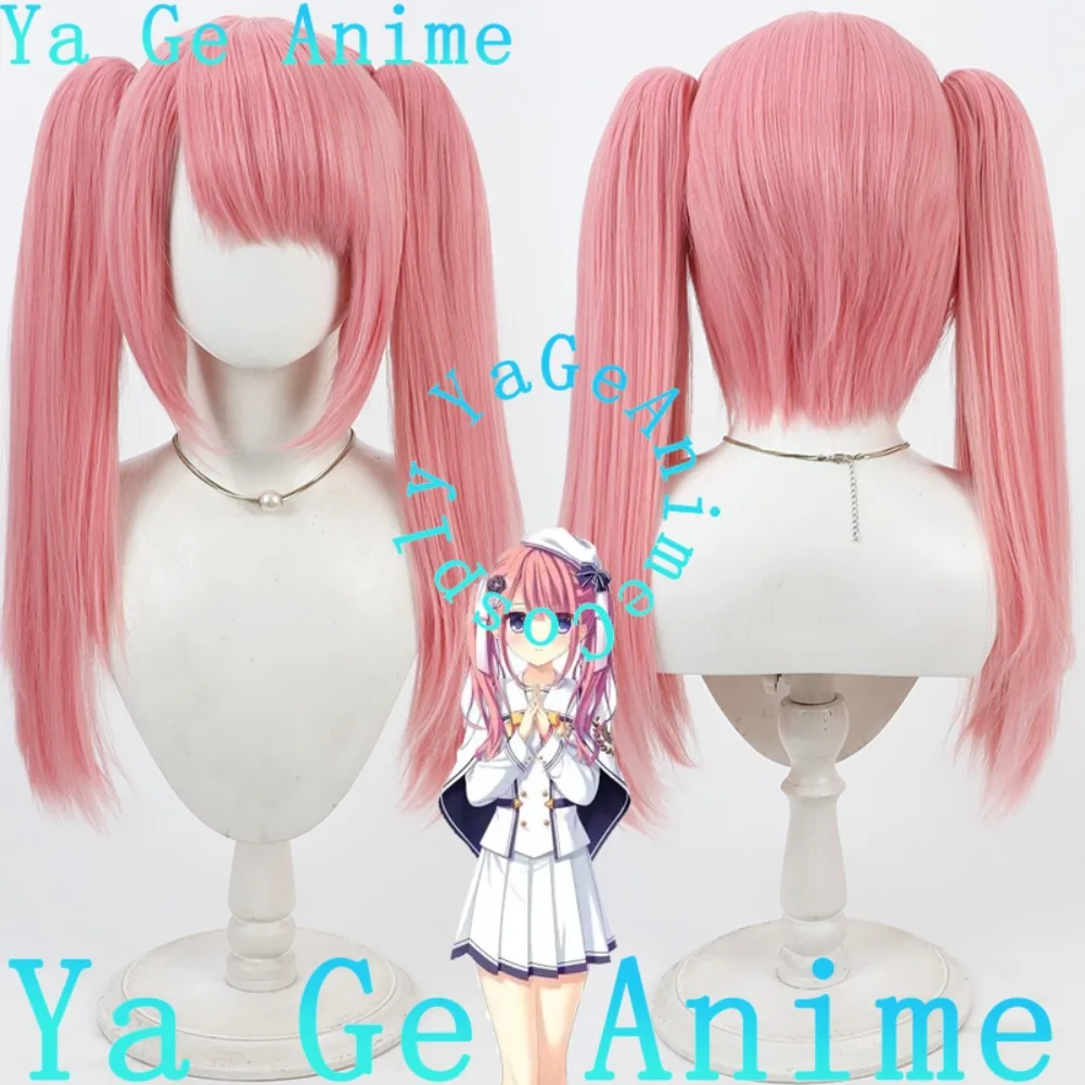 

Ya Ge Da Capo 5 Shirakawa Akari Cosplay Wig Twin Tails Anime Reality Show Game Role-playing Wig Used for Anime Dance Parties