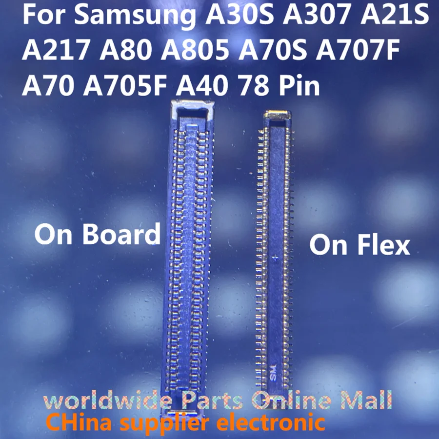 

10-200 шт., разъем для зарядки Samsung A30S A307 A21S A217 A80 A805 A70S A707F A70 A705F A40