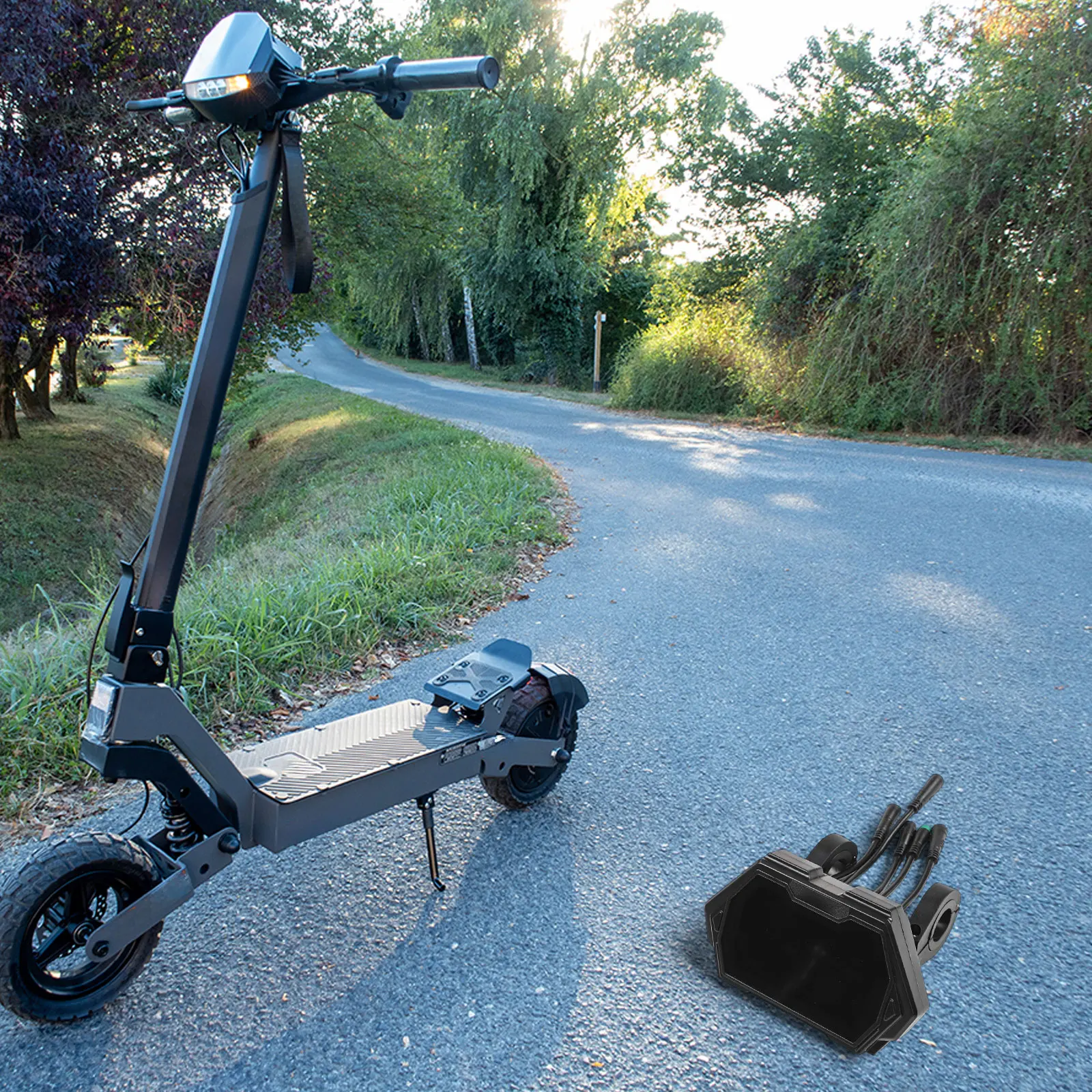 

Electric Scooter LCD Display Dashboard for Kukirin For G2 Master Model Featuring Sturdy Construction and Easy Mounting
