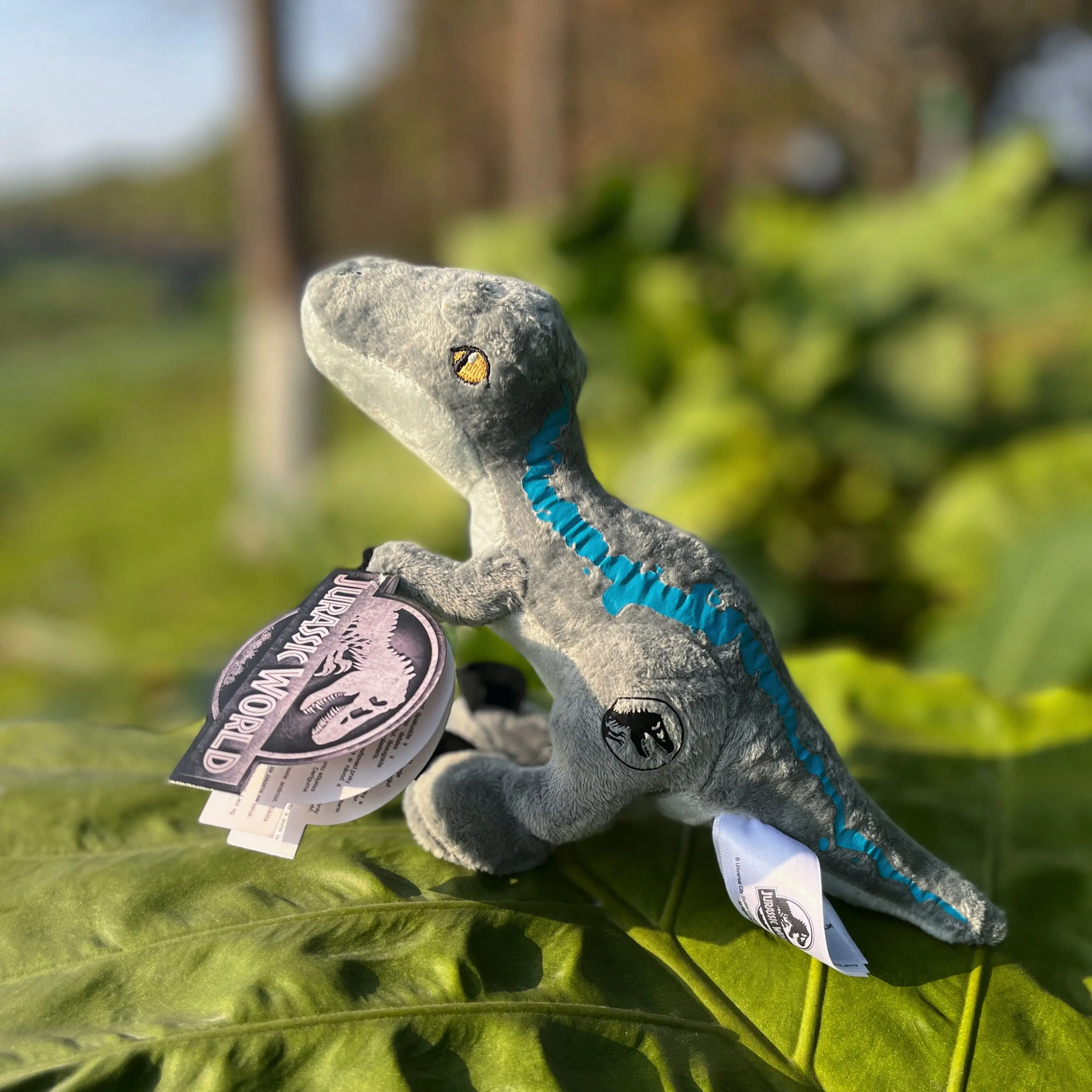 

Реалистичная синяя плюшевая игрушка Юрского периода T-Rex, мягкая кукла-динозавр 20 см, компаньон для детей и праздничный подарок