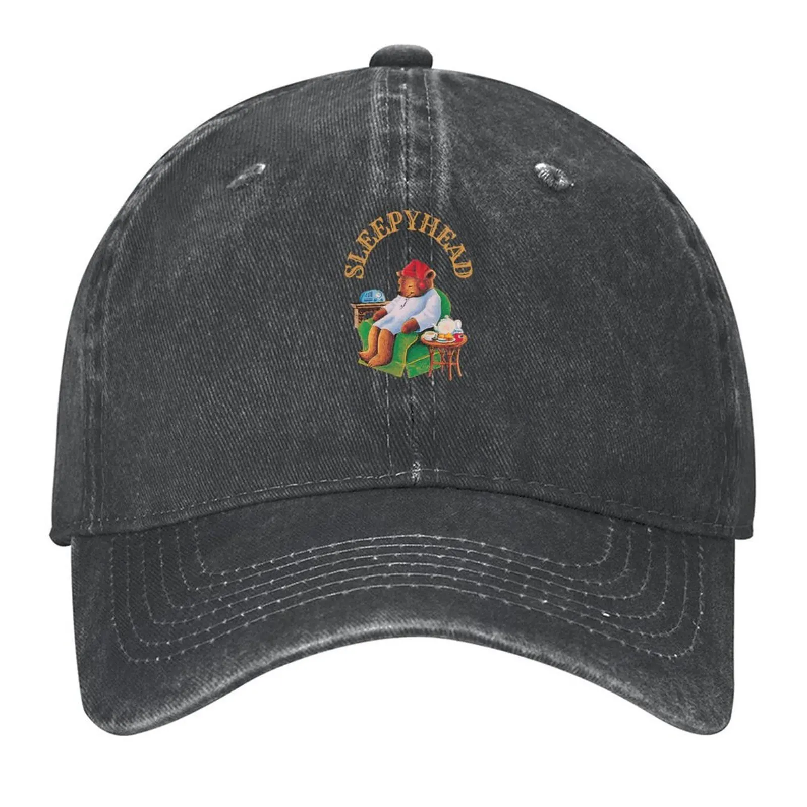 

Sleepyhead' Celestial Seasonings Sleepytime Tea Bear Baseball Cap hard hat Gentleman Hat derby hat New In The Men Women's