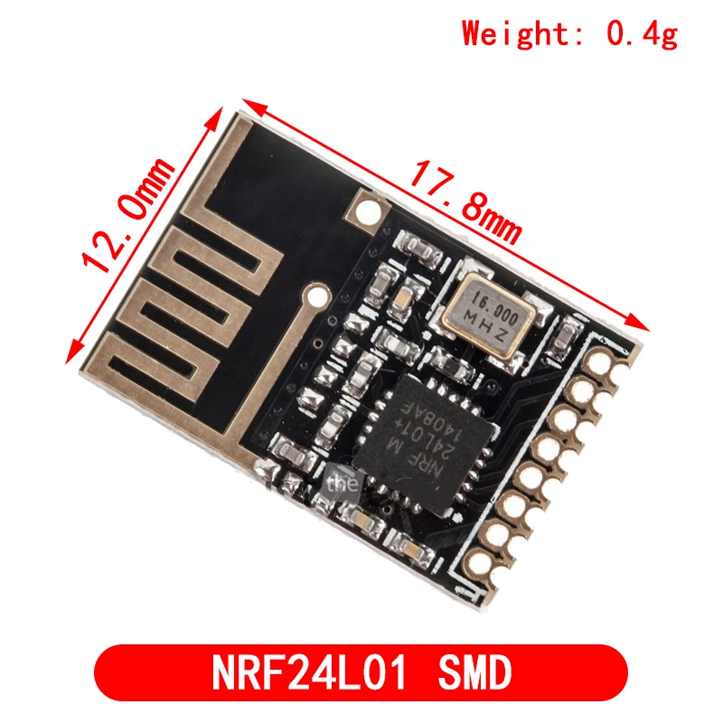 NRF24L01+ 2.4G wireless data transmission module 2.4GHz NRF24L01 upgrade version NRF24L01+PA+LNA 1000 Meters For Arduino